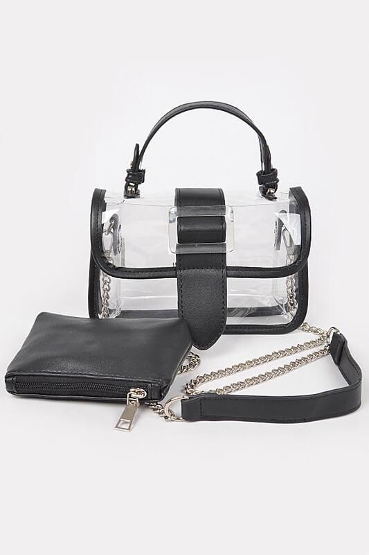 Clear Stadium Crossbody Bag