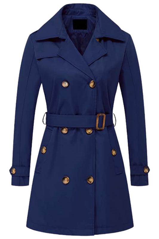 Double-Breasted Trench Coat